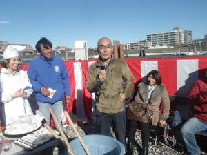 カワハギとは・・・を語る浅井さん