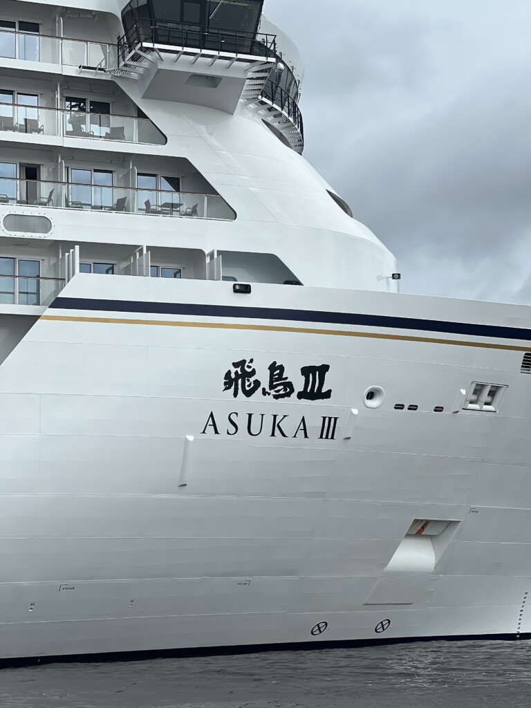 ついに、あの客船が！！